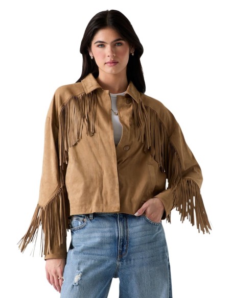 Guess veste beige femme élégante | choixmode.fr
