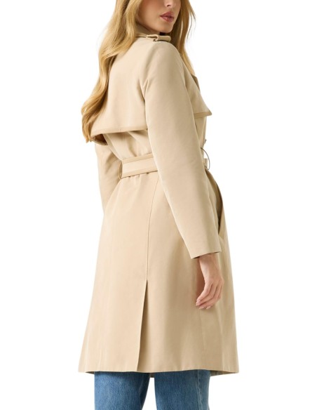 Guess Veste Femme Beige Ceinturée | choixmode.fr