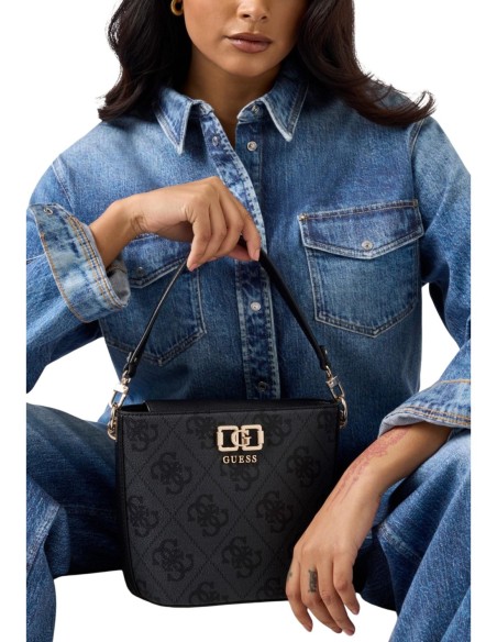 Guess sac à main gris femme avec bandoulière pratique | choixmode.fr