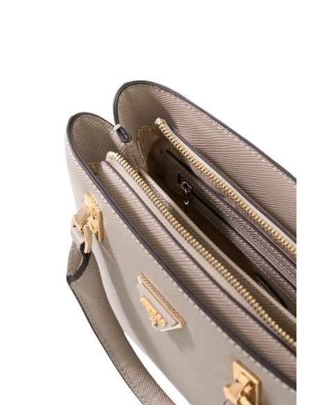 Guess sac à main gris femme élégant avec bandoulière | choixmode.fr