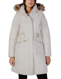Guess veste beige femme à capuche élégante | choixmode.fr
