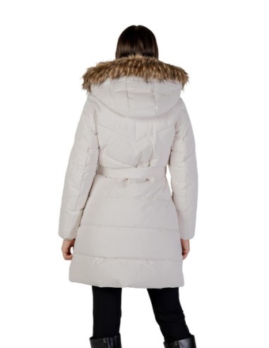 Guess veste beige femme à capuche élégante | choixmode.fr