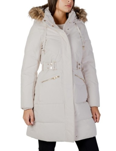Guess veste beige femme à capuche élégante | choixmode.fr