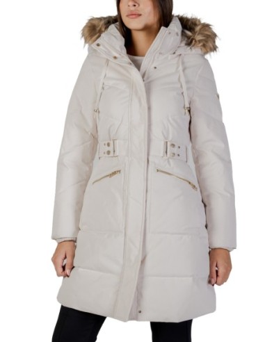 Guess veste beige femme à capuche élégante | choixmode.fr