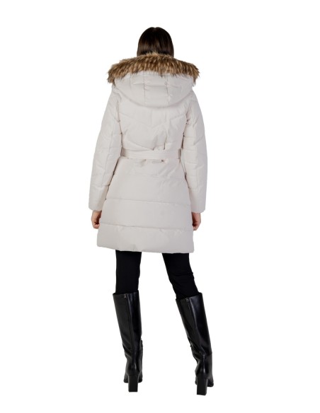 Guess veste beige femme à capuche élégante | choixmode.fr
