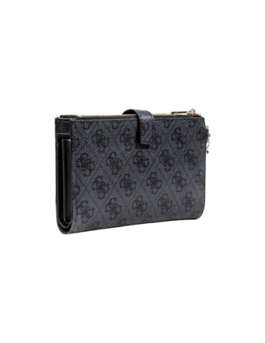 Guess portefeuille gris femme imprimé élégant | choixmode.fr
