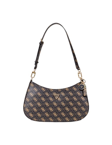 Guess sac marron femme imprimé élégant | choixmode.fr
