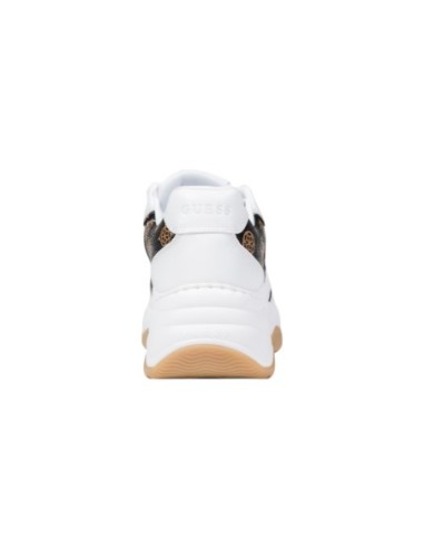 Guess baskets blanches femme multicolores | choixmode.fr