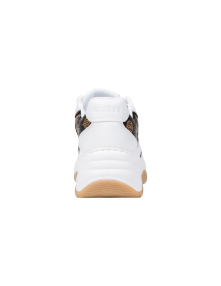 Guess baskets blanches femme multicolores | choixmode.fr