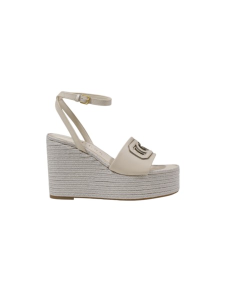 Guess sabots compensés beige femme | choixmode.fr
