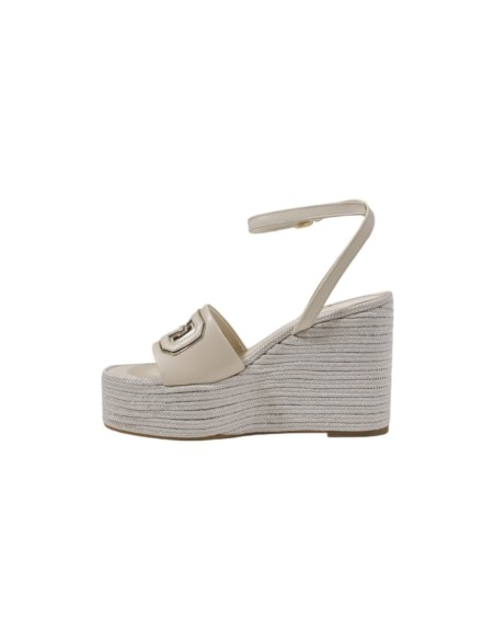 Guess sabots compensés beige femme | choixmode.fr