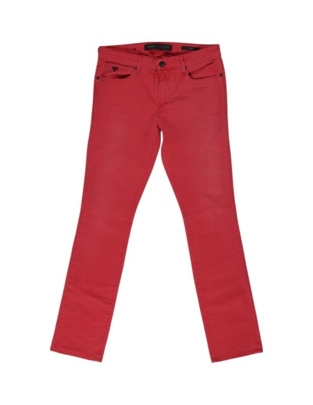 Guess jean rouge homme moderne stretch | choixmode.fr