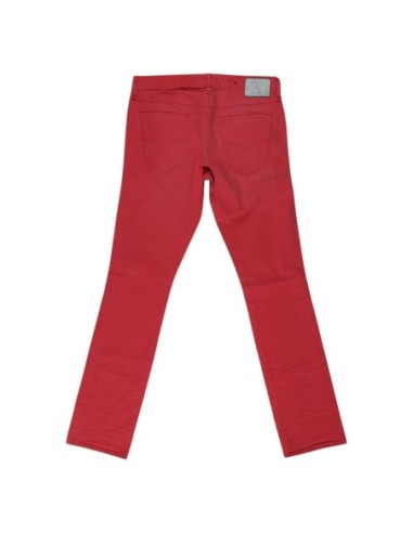 Guess jean rouge homme moderne stretch | choixmode.fr