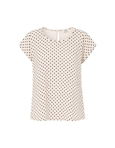 Jacqueline De Yong Blouse Femme Beige à Pois| choixmode.fr