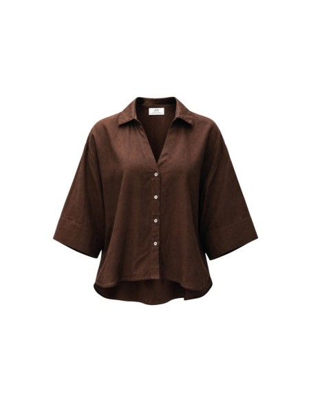 Jacqueline De Yong Chemise Femme Marron Fluide| choixmode.fr