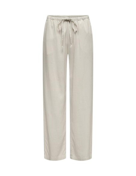 Jacqueline De Yong Pantalon Femme Gris Lin| choixmode.fr