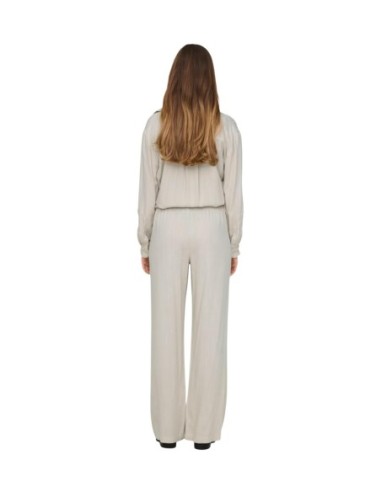 Jacqueline De Yong Pantalon Femme Gris Lin| choixmode.fr