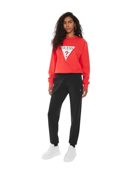 Guess Active Pantalon Femme Noir Confort| choixmode.fr