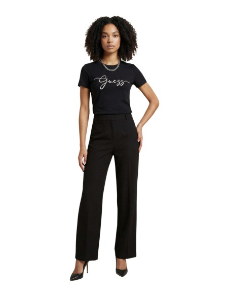 Guess Active T-shirt Femme Noir Imprimé| choixmode.fr