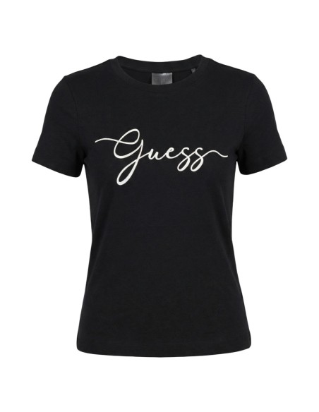 Guess Active T-shirt Femme Noir Imprimé| choixmode.fr