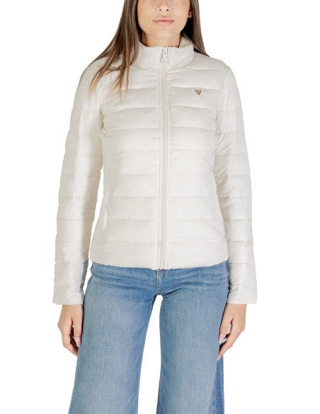 Guess Active Veste Femme Blanche Zippée| choixmode.fr