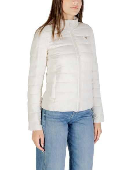 Guess Active Veste Femme Blanche Zippée| choixmode.fr