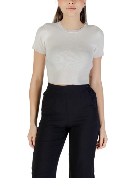 Jacqueline De Yong T-shirt Femme Blanc Fluide| choixmode.fr