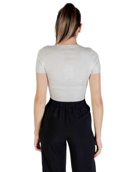 Jacqueline De Yong T-shirt Femme Blanc Fluide| choixmode.fr