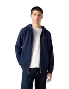 Levi's Sweat Zippé Homme Bleu à Capuche| choixmode.fr