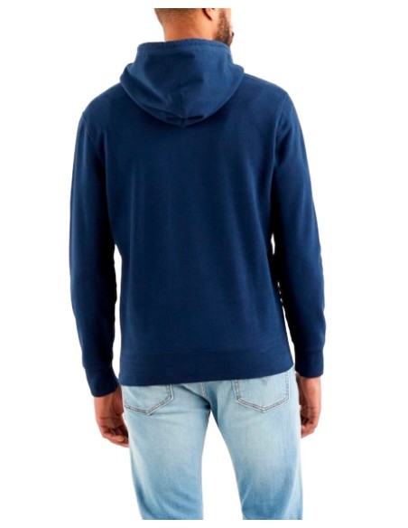 Levi's Sweat à Capuche Homme Bleu Coton| choixmode.fr