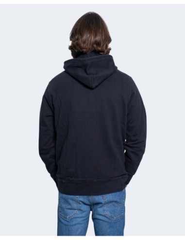 Levi's Sweat à Capuche Homme Noir Coton| choixmode.fr