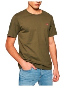 Levi's T-shirt Homme Vert 100 % Coton| choixmode.fr