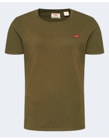 Levi's T-shirt Homme Vert 100 % Coton| choixmode.fr