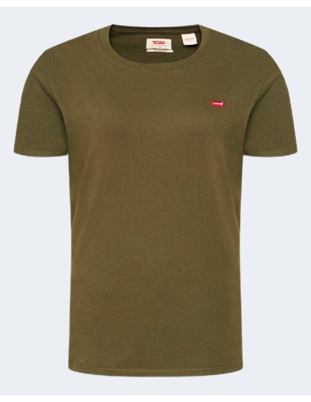 Levi's T-shirt Homme Vert 100 % Coton| choixmode.fr