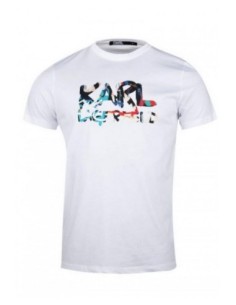 Karl Lagerfeld T-shirt Homme Blanc Imprimé Premium| choixmode.fr