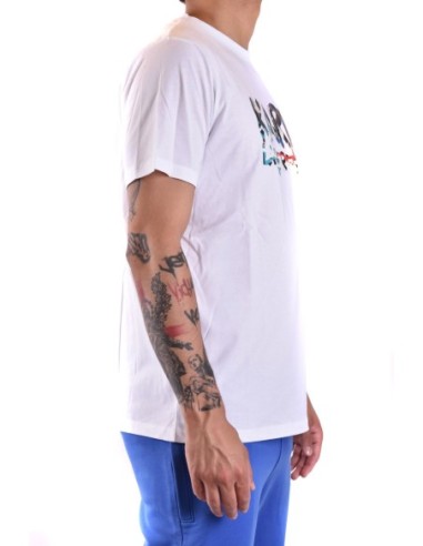 Karl Lagerfeld T-shirt Homme Blanc Imprimé Premium| choixmode.fr