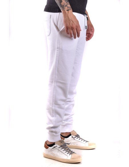 Karl Lagerfeld Pantalon Homme Blanc Coton Casual Chic| choixmode.fr