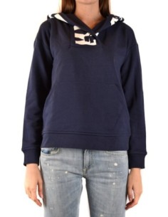 Karl Lagerfeld Sweat à Capuche Femme Bleu| choixmode.fr