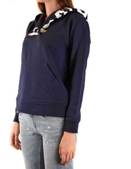 Karl Lagerfeld Sweat à Capuche Femme Bleu| choixmode.fr