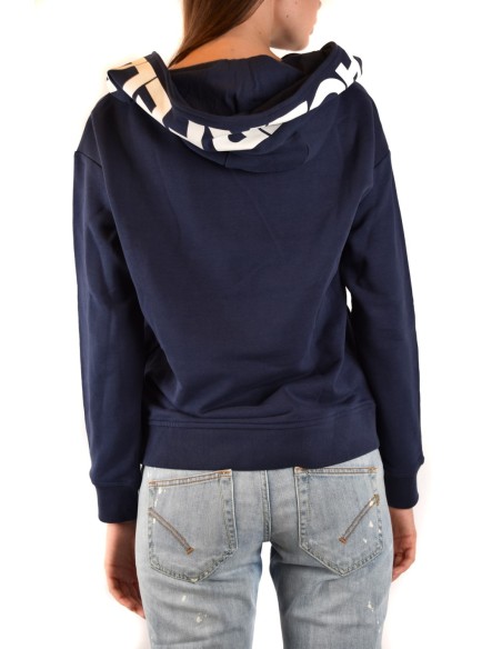 Karl Lagerfeld Sweat à Capuche Femme Bleu| choixmode.fr