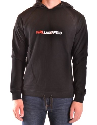 Karl Lagerfeld Sweat à Capuche Homme Noir| choixmode.fr