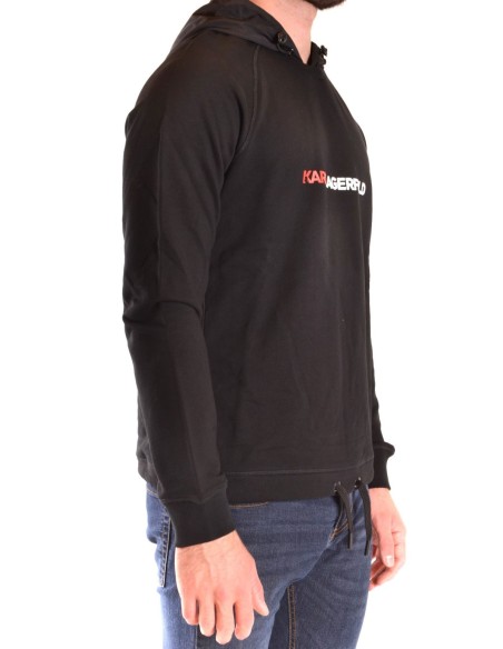 Karl Lagerfeld Sweat à Capuche Homme Noir| choixmode.fr