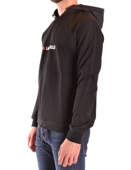 Karl Lagerfeld Sweat à Capuche Homme Noir| choixmode.fr