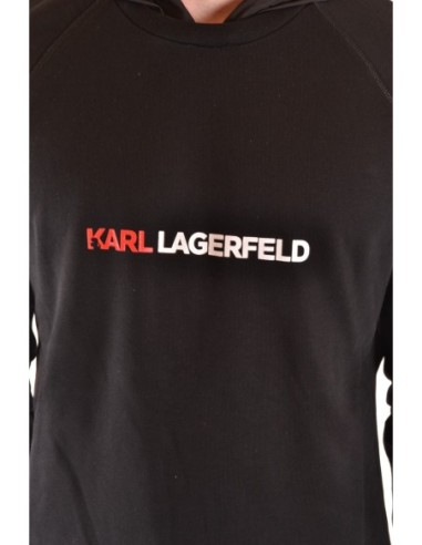 Karl Lagerfeld Sweat à Capuche Homme Noir| choixmode.fr