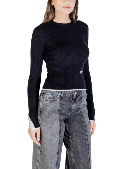 Karl Lagerfeld Jeans Pull Femme Noir Imprimé| choixmode.fr