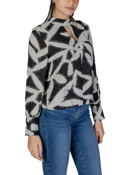 Jacqueline De Yong Blouse Femme Orange Col V| choixmode.fr