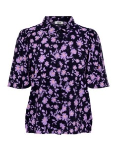 Jacqueline De Yong Chemise Femme Lilas Florale Fluide| choixmode.fr