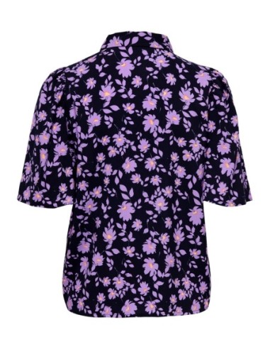 Jacqueline De Yong Chemise Femme Lilas Florale Fluide| choixmode.fr