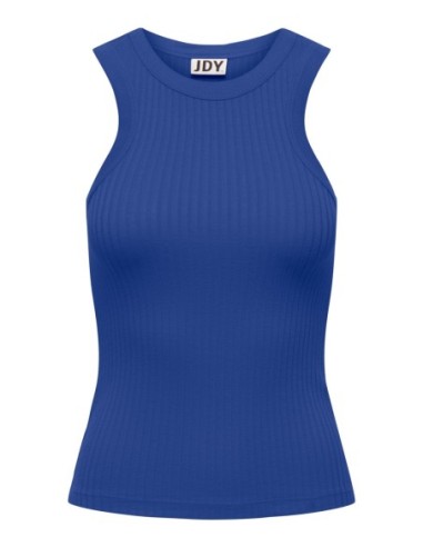 Jacqueline De Yong Débardeur Femme Bleu Confort Extensible| choixmode.fr
