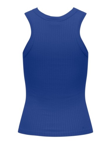 Jacqueline De Yong Débardeur Femme Bleu Confort Extensible| choixmode.fr